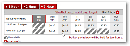 fresno grocery delivery 4 hour window
